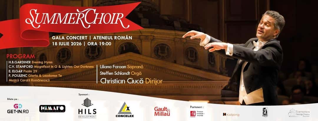 Concert Gala - Summer Choir, la Ateneul Român, București