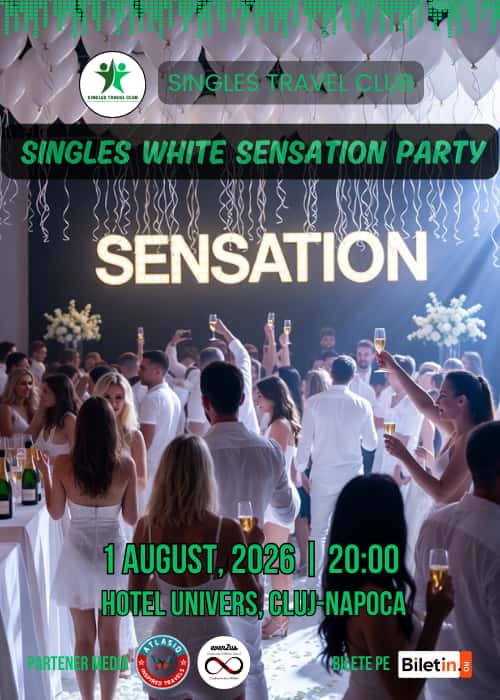 Singles Party: White Sensation Cluj, la Hotel Univers, Cluj-Napoca
