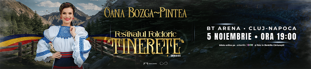 Oana Bozga-Pintea - Festivalul Folcloric Tinerețe Ediția a VI-a, la BT Arena - Sala Polivalenta, Cluj-Napoca