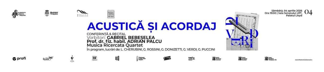 Musica Ricercata – DiVerdi | Acustică și Acordaj – Conferință & Recital