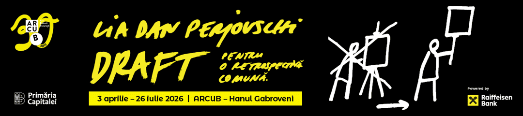 Lia și Dan Perjovschi. Draft Pentru O Retrospectivă Comună, la ARCUB - Hanul Gabroveni, București