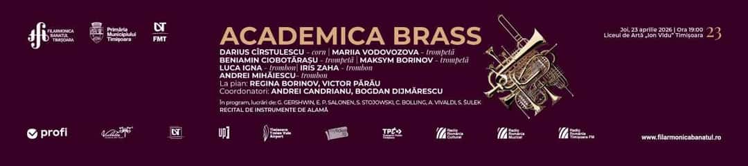 Academica Brass | Recital de Instrumente de Alamă