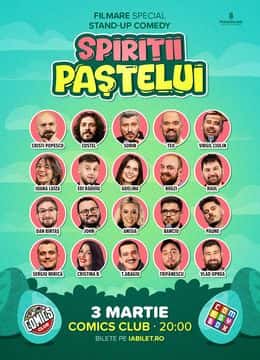 Filmare - Spiriții Paștelui la ComicsClub!