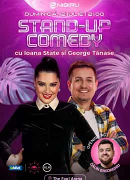 Stand-up Comedy cu Ioana State și George Tănase, la The Fool Arena, Nibiru, Costinești