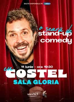 O Seară de Stand-up cu Costel, la Sala Gloria, București