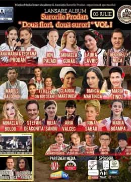 Surorile Prodan - „Două Voci, Aceeași Inimă”, la Agora - Centru de evenimente, Iași