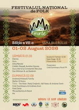 Festivalul Național de Folk „Vama de la Munte”, la Vama Buzaului, Brașov