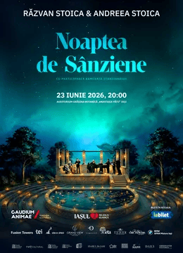 Noaptea de Sânziene, la Auditorium Grădina Botanică „Anastasie Fătu”, Iași