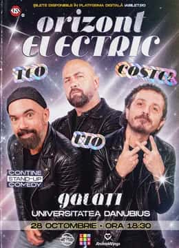 Teo, Vio și Costel - Orizont Electric, la Sala Aula Magna - Universitatea Danubius din Galati, Galați