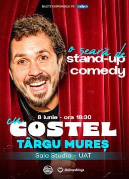 O Seară de Stand-up Comedy cu Costel, la Teatrul Studio, Târgu Mureș