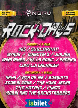 Nibiru: Rock Days, la Nibiru, Costinești