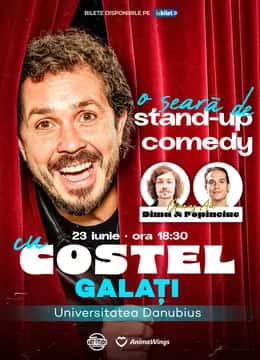 O Seară de Stand-up Comedy cu Costel, la Sala Aula Magna - Universitatea Danubius din Galati, Galați
