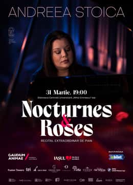 Nocturnes & Roses. Recital Extraordinar de Pian Andreea Stoica