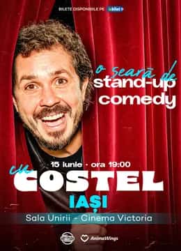 O Seară de Stand-up Comedy cu Costel, la Sala Unirii - Cinema Victoria, Iași