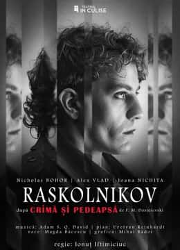 Raskolnikov, după Crimă și pedeapsă, la Teatrul In Culise, București