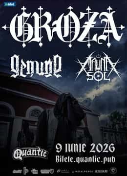 Groza | Genune | Mauna Sol, la Quantic, București