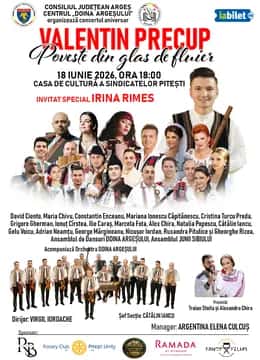 Valentin Precup – Poveste din Glas de Fluier, la Casa de Cultura a Sindicatelor Pitesti, Pitești