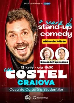 O Seară de Stand Up Comedy cu Costel, la Casa de Cultura a Studentilor Craiova, Craiova