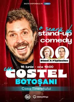 O Seară de Stand-up Comedy cu Costel, la Casa de Cultură a Tineretului Botoşani, Botoșani