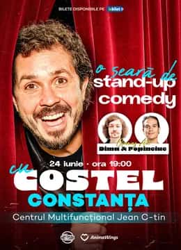 O Seară de Stand-up Comedy cu Costel, la Centrul Multifuncțional Educativ pentru Tineret Jean Constantin, Constanța