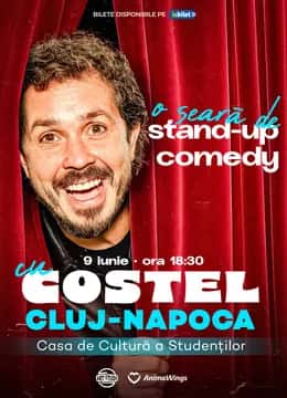 O Seară de Stand Up Comedy cu Costel, la Casa de Cultura a Studentilor Cluj-Napoca, Cluj-Napoca