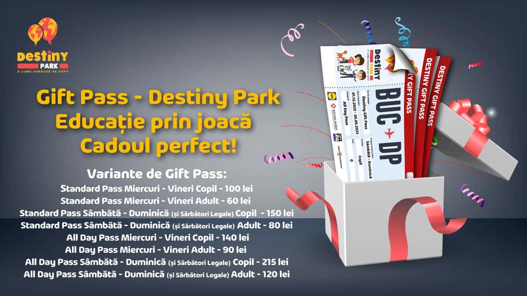 Destiny Gift Pass, la Destiny Park, București