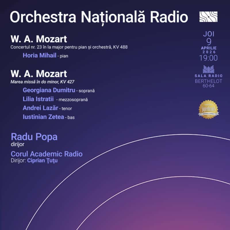 ONR, Radu Popa, Program Mozart