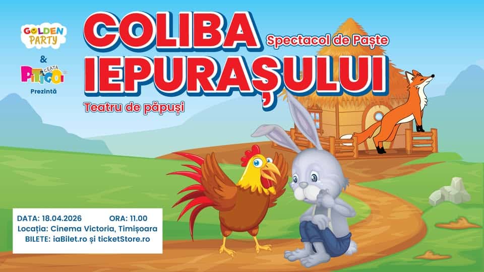 Coliba Iepurașului, la Cinema Victoria Timișoara, Timișoara
